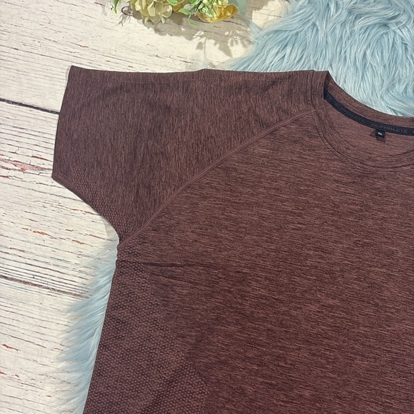 Alphalete Hero Seamless Tee Sparrow Short Sleeve Size XL - Picture 4 of 8